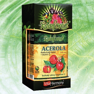 ACEROLA 500 MG Y VITAMINA C 250 MG - 90 TBL. | Vitaharmonía