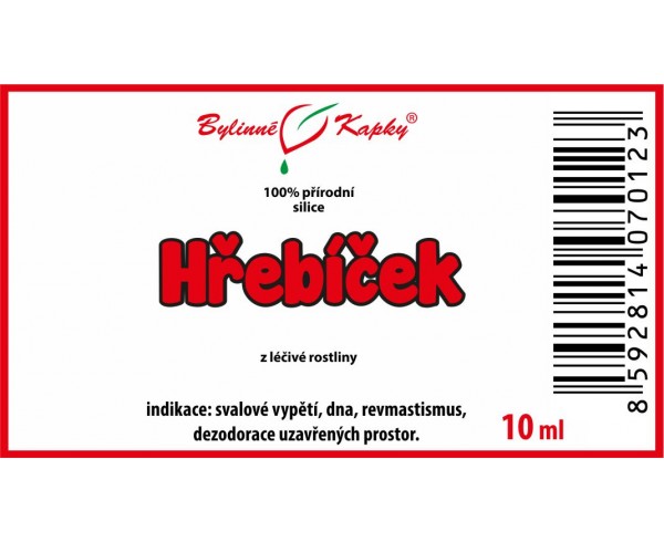 Clavo Aceite esencial 100% natural 10ml | Gotas de hierbas