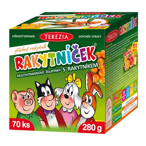 Gelatinas multivitamínicas de espino amarillo con espino amarillo 280g 70uds | Compa?ía Teresa