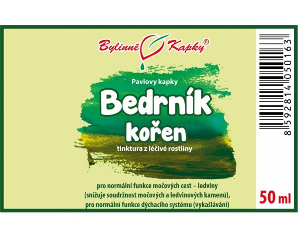 BEDRNIK ROOT gotas (tintura) 50ml | Gotas de hierbas