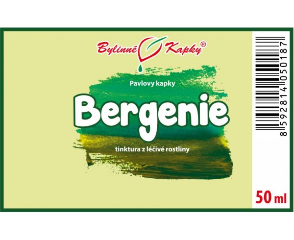 BERGENIE gotas (tintura) 50 ml | Gotas de hierbas