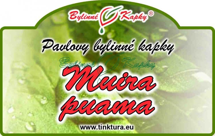 MUIRA PUAMA gotas (tintura) 50ml | Gotas de hierbas