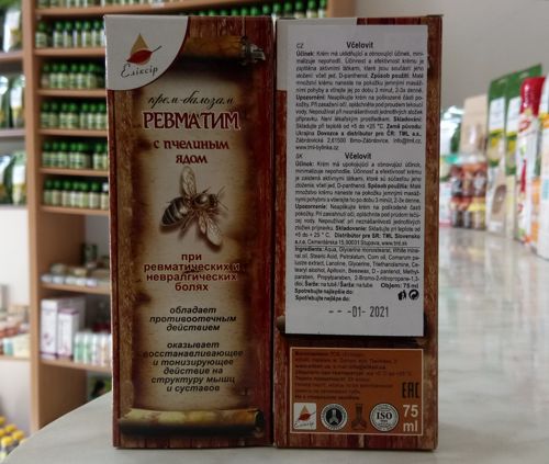 Crema BČELOVIT con veneno de abeja | TML