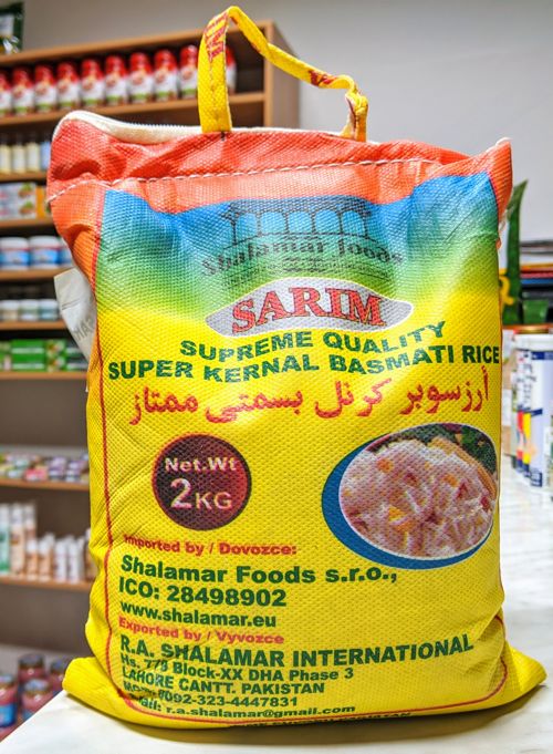 ARROZ BASMATI SUPER KERNAL SARIM 2KG