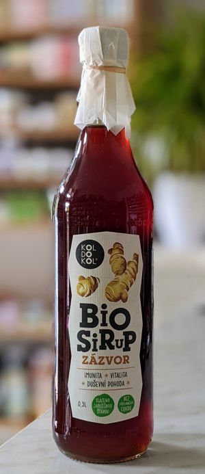 JARABE DE FRUTA DE JENGIBRE ORGÁNICO 500ml | KOLDOKOL