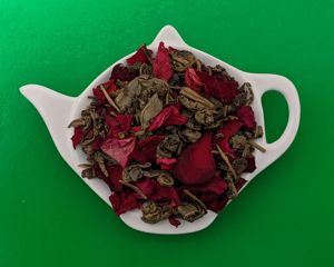Mezcla de hierbas de té de TÉ VERDE Y ROSAS DE CIEN HOJAS | Centro de hierbas