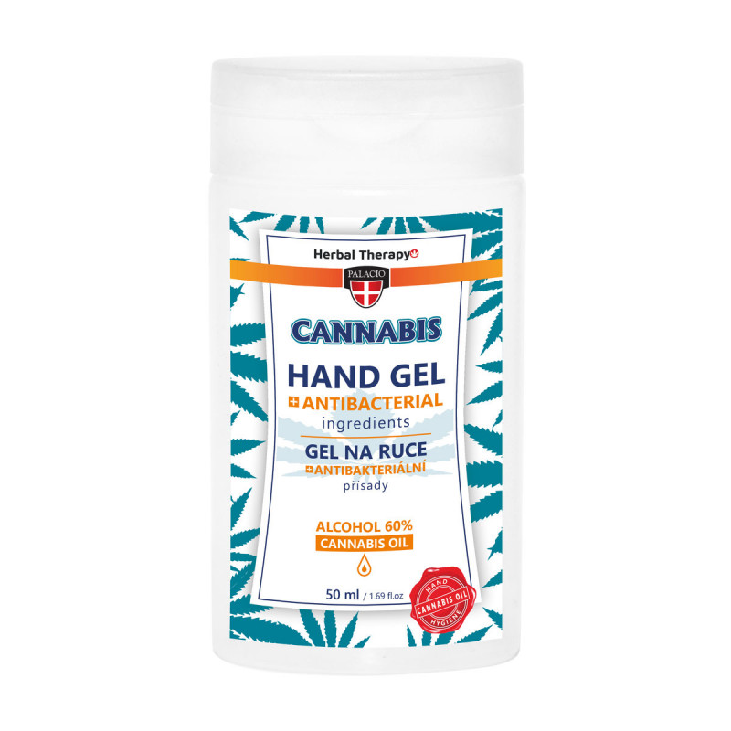 Gel de manos de cá?amo con ingredientes antibacterianos 50ml | Palacio