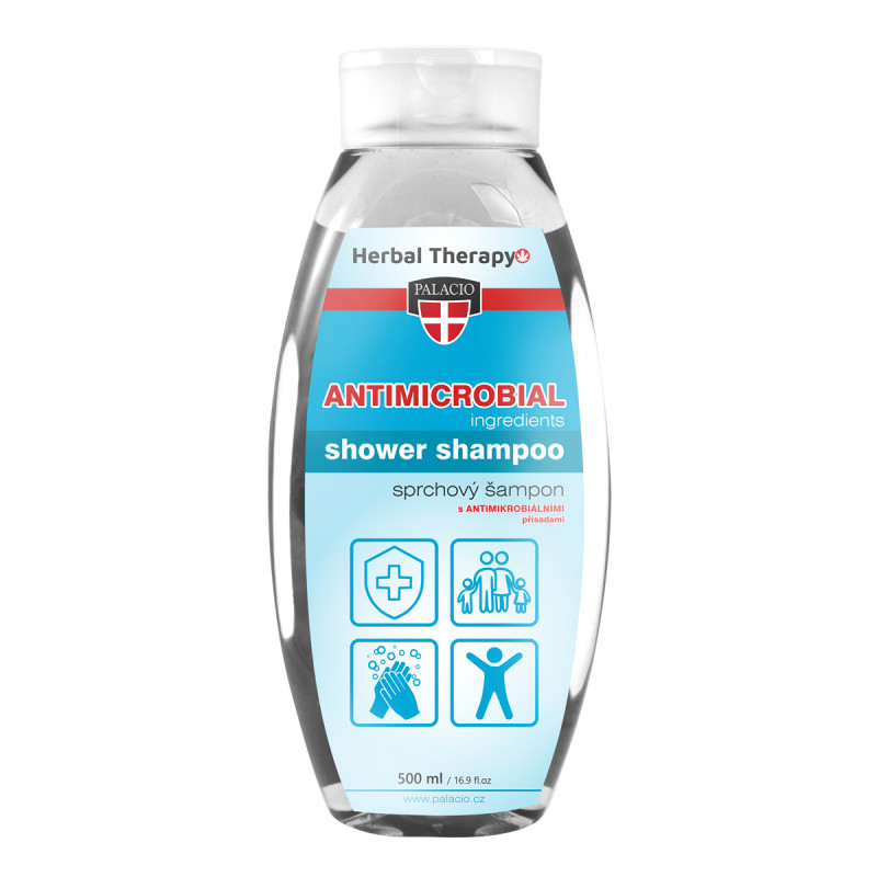 Champú de ducha con ingredientes antimicrobianos 500ml | Palacio