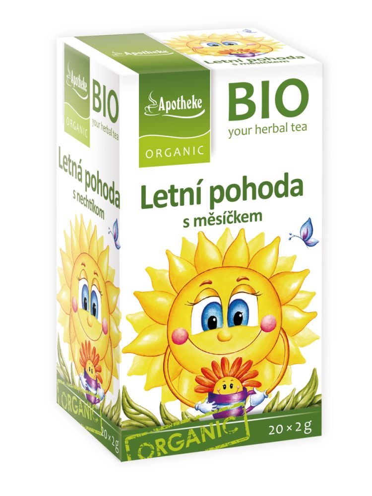 Apotheke BIO Confort de verano con té de caléndula 20x2g