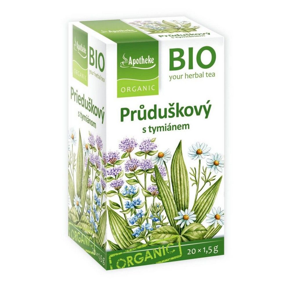 Apotheke BIO Té traqueal con tomillo 20x1,5g