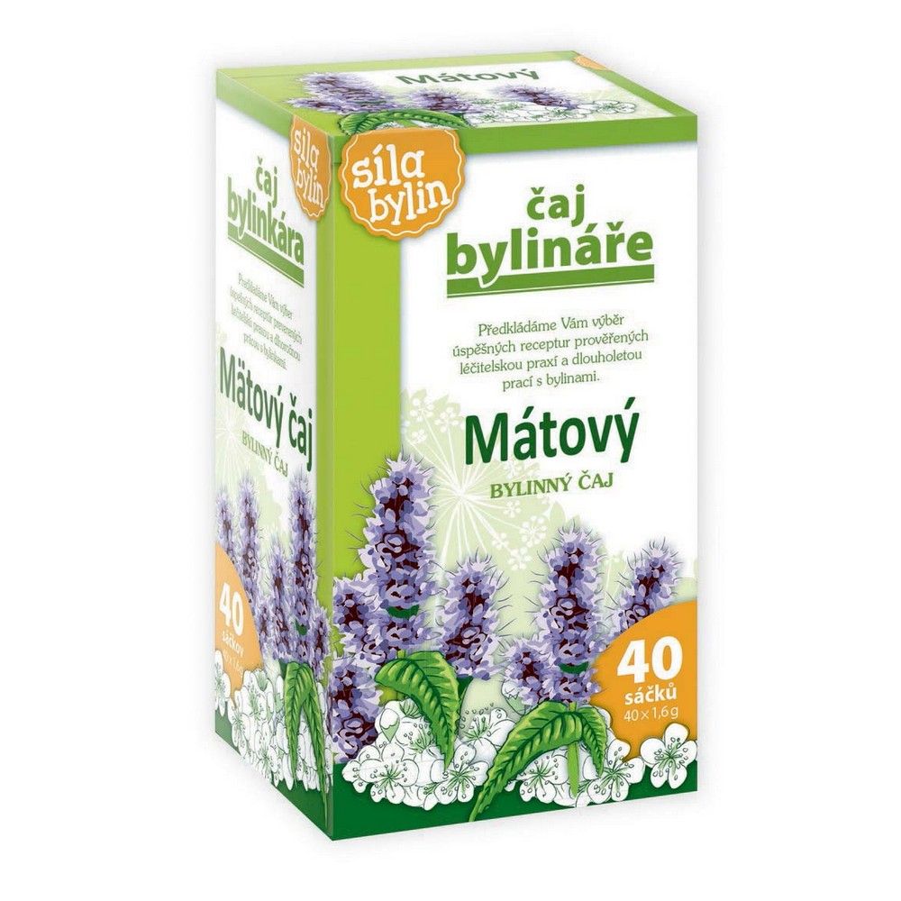 Apotheke Bylinář Té de menta 40x1,6g