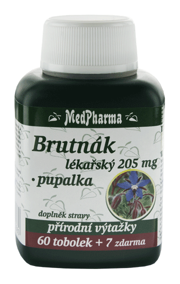 BRUTNÁK MEDICINAL 205 MG + NOCHE, 67 CÁPSULAS | MEDIFARMA