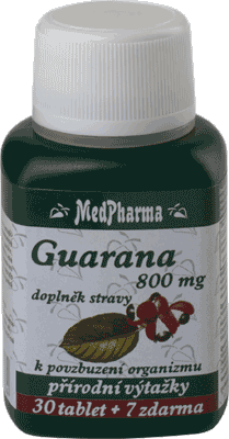 GUARANÁ 800mg 37 comprimidos. | MEDIFARMA
