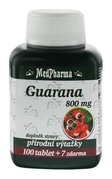 GUARANÁ 800 MG - 107 TBL. | MEDIFARMA