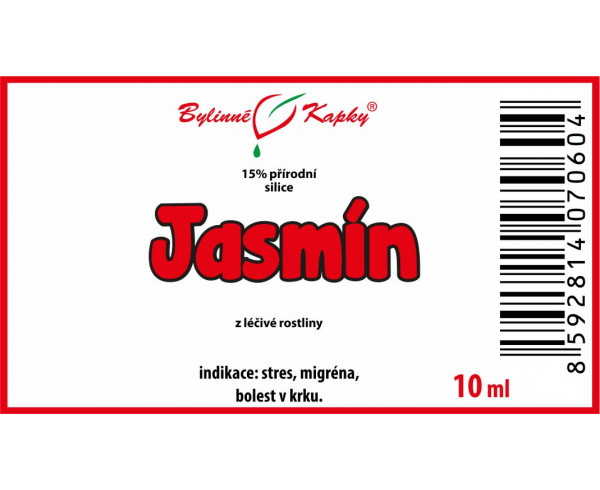 JAZMÍN 15% aceite esencial natural 10ml | Gotas de hierbas