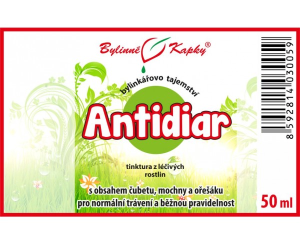 ANTIDIAR gotas (tintura) 50ml | Gotas de hierbas