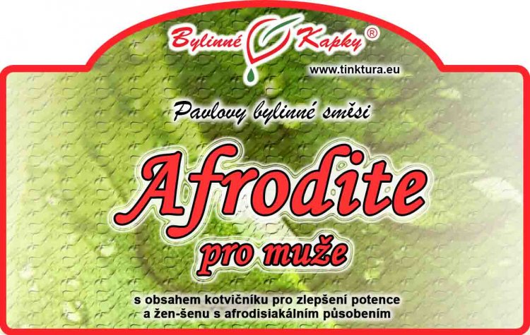 AFRODITA PARA HOMBRES gotas (tintura) 50 ml | Gotas de hierbas