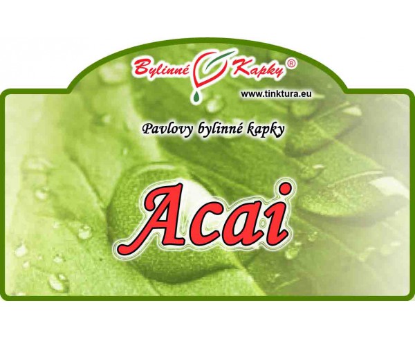 ACAI BERRY gotas (tintura) 50ml | Gotas de hierbas