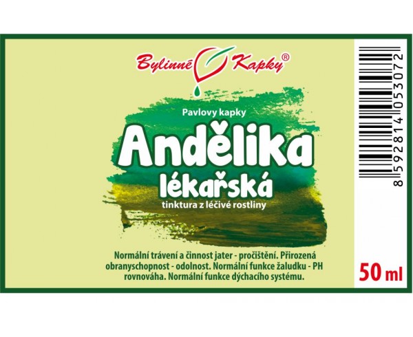 ANGÉLICA (tintura) 50ml | Gotas de hierbas