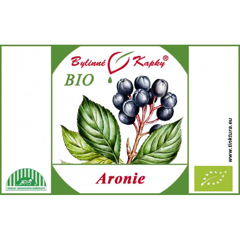 ARONIA BIO gotas (tintura) 50ml | Gotas de hierbas